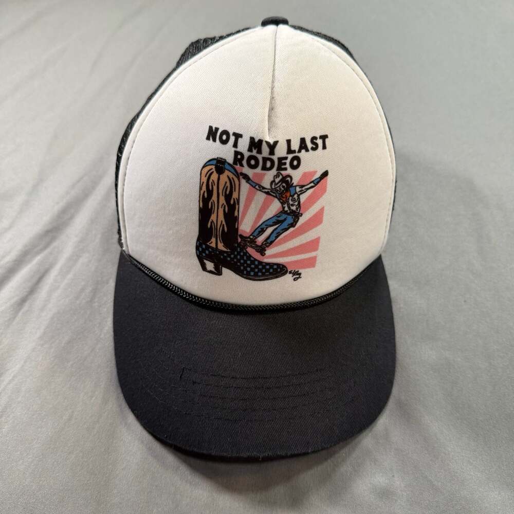 Artist Collective AGWW Not My Last Rodeo Trucker Hat